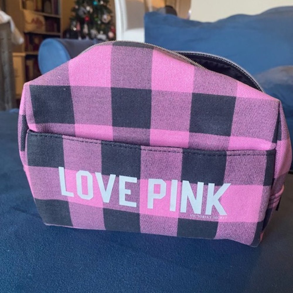 Victoria's Secret Love PINK makeup bag